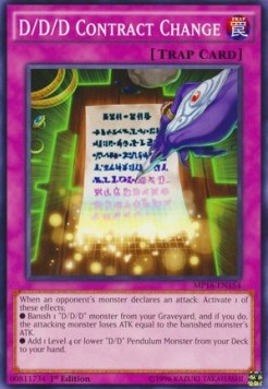 D/D/D Contract Change⁣ - 2016 Mega-Tin Mega Pack⁣ (Common)⁣ [154]