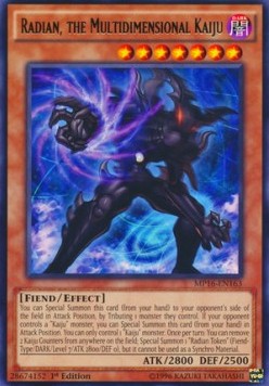 Radian, the Multidimensional Kaiju⁣ - 2016 Mega-Tin Mega Pack⁣ (Rare)⁣ [163]