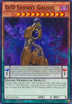 D/D Savant Galilei⁣ - 2016 Mega-Tin Mega Pack⁣ (Common)⁣ [166]