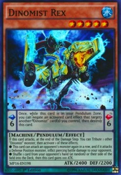 Dinomist Rex⁣ - 2016 Mega-Tin Mega Pack⁣ (Super Rare)⁣ [198]