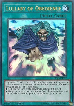 Lullaby of Obedience⁣ - Duelist Pack: Rivals of the Pharaoh⁣ (Ultra Rare)⁣ [009]