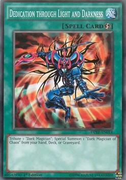 Dedication through Light and Darkness⁣ - Duelist Pack: Rivals of the Pharaoh⁣ (Common)⁣ [014]