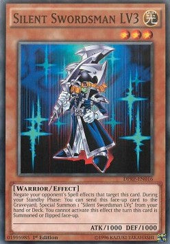 Silent Swordsman LV3⁣ - Duelist Pack: Rivals of the Pharaoh⁣ (Common)⁣ [016]