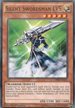 Silent Swordsman LV5⁣ - Duelist Pack: Rivals of the Pharaoh⁣ (Common)⁣ [017]