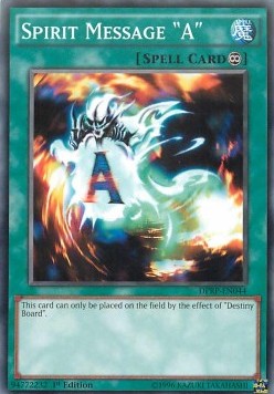 Spirit Message "A"⁣ - Duelist Pack: Rivals of the Pharaoh⁣ (Common)⁣ [044]