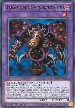 Thousand-Eyes Restrict⁣ - Duelist Pack: Rivals of the Pharaoh⁣ (Rare)⁣ [046]