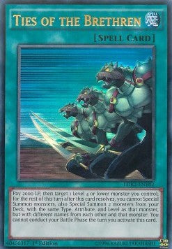 Ties of the Brethren⁣ - Legendary Decks II⁣ (Ultra Rare)⁣ [Y02]