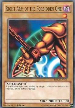 Right Arm of the Forbidden One⁣ - Legendary Decks II⁣ (Common)⁣ [Y05]