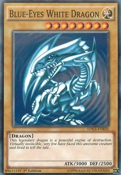 Blue-Eyes White Dragon (V.1 - Common)⁣ - Legendary Decks II⁣ (Common)⁣ [K01]