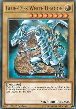 Blue-Eyes White Dragon (V.3 - Common)⁣ - Legendary Decks II⁣ (Common)⁣ [K01]
