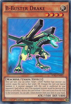 B-Buster Drake⁣ - Structure Deck: Seto Kaiba⁣ (Super Rare)⁣ [002]