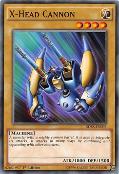 X-Head Cannon⁣ - Structure Deck: Seto Kaiba⁣ (Common)⁣ [005]