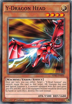 Y-Dragon Head⁣ - Structure Deck: Seto Kaiba⁣ (Common)⁣ [006]