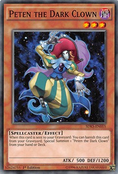 Peten the Dark Clown⁣ - Structure Deck: Seto Kaiba⁣ (Common)⁣ [015]