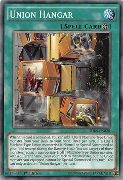 Union Hangar⁣ - Structure Deck: Seto Kaiba⁣ (Common)⁣ [020]