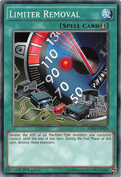 Limiter Removal⁣ - Structure Deck: Seto Kaiba⁣ (Common)⁣ [028]