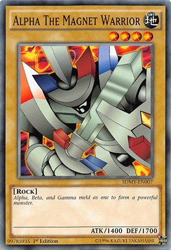 Alpha The Magnet Warrior⁣ - Structure Deck: Yugi Muto⁣ (Common)⁣ [007]