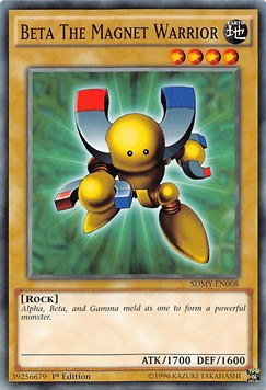 Beta The Magnet Warrior⁣ - Structure Deck: Yugi Muto⁣ (Common)⁣ [008]