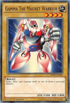 Gamma The Magnet Warrior⁣ - Structure Deck: Yugi Muto⁣ (Common)⁣ [009]