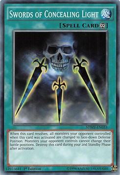 Swords of Concealing Light⁣ - Structure Deck: Yugi Muto⁣ (Common)⁣ [033]