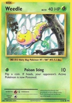 Weedle - Evolutions (Common) [EVO-5]