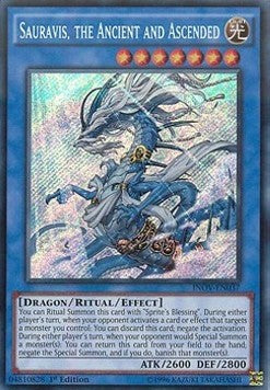 Sauravis, the Ancient and Ascended⁣ - Invasion: Vengeance⁣ (Secret Rare)⁣ [037]
