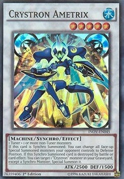 Crystron Ametrix⁣ - Invasion: Vengeance⁣ (Super Rare)⁣ [045]