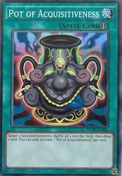 Pot of Acquisitiveness⁣ - Invasion: Vengeance⁣ (Super Rare)⁣ [065]