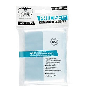 40 Ultimate Guard Precise Fit Oversized Sleeves (Translucent)