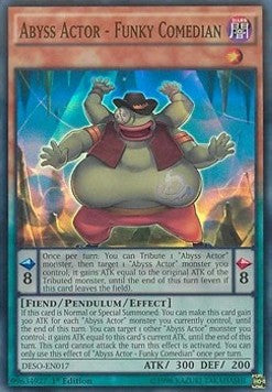 Abyss Actor - Funky Comedian⁣ - Destiny Soldiers⁣ (Super Rare)⁣ [017]