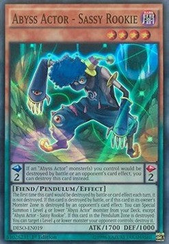 Abyss Actor - Sassy Rookie⁣ - Destiny Soldiers⁣ (Super Rare)⁣ [019]