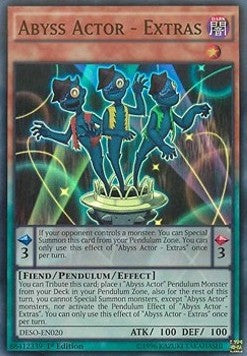 Abyss Actor - Extras⁣ - Destiny Soldiers⁣ (Super Rare)⁣ [020]