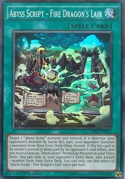 Abyss Script - Fire Dragon's Lair⁣ - Destiny Soldiers⁣ (Super Rare)⁣ [025]
