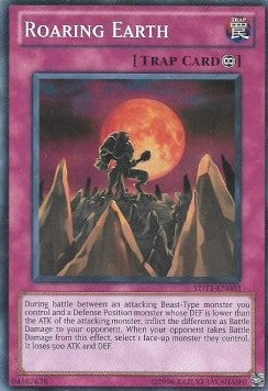 Roaring Earth (V.2 - Super Rare)⁣ - 5D's Duel Transer Promotional Cards⁣ (Super Rare)⁣ [003]