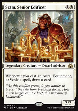 Sram, Senior Edificer - Aether Revolt (Rare) [AER-23]