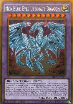 Neo Blue-Eyes Ultimate Dragon (V.2 - Gold Rare)⁣ - The Dark Side of Dimensions Movie Pack⁣ (Gold Rare)⁣ [G01]