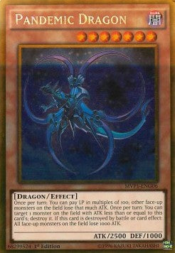 Pandemic Dragon (V.2 - Gold Rare)⁣ - The Dark Side of Dimensions Movie Pack⁣ (Gold Rare)⁣ [G06]