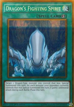 Dragon's Fighting Spirit (V.2 - Gold Rare)⁣ - The Dark Side of Dimensions Movie Pack⁣ (Gold Rare)⁣ [G07]