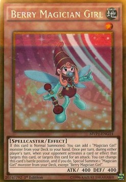 Berry Magician Girl (V.2 - Gold Rare)⁣ - The Dark Side of Dimensions Movie Pack⁣ (Gold Rare)⁣ [G14]