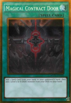 Magical Contract Door (V.2 - Gold Rare)⁣ - The Dark Side of Dimensions Movie Pack⁣ (Gold Rare)⁣ [G20]