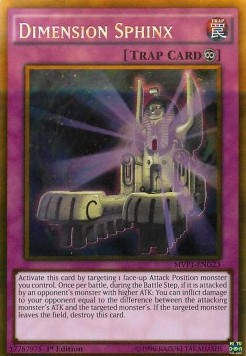 Dimension Sphinx (V.2 - Gold Rare)⁣ - The Dark Side of Dimensions Movie Pack⁣ (Gold Rare)⁣ [G23]