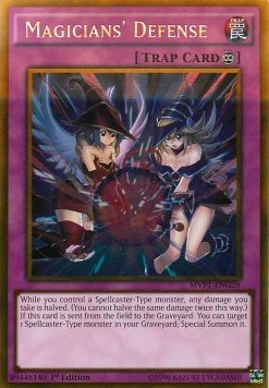 Magicians' Defense (V.2 - Gold Rare)⁣ - The Dark Side of Dimensions Movie Pack⁣ (Gold Rare)⁣ [G28]