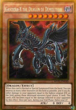 Gandora-X the Dragon of Demolition (V.2 - Gold Rare)⁣ - The Dark Side of Dimensions Movie Pack⁣ (Gold Rare)⁣ [G49]