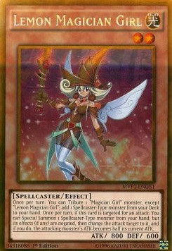 Lemon Magician Girl (V.2 - Gold Rare)⁣ - The Dark Side of Dimensions Movie Pack⁣ (Gold Rare)⁣ [G51]