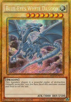 Blue-Eyes White Dragon (V.3 - Gold Secret Rare)⁣ - The Dark Side of Dimensions Movie Pack⁣ (Gold Secret Rare)⁣ [GV4]
