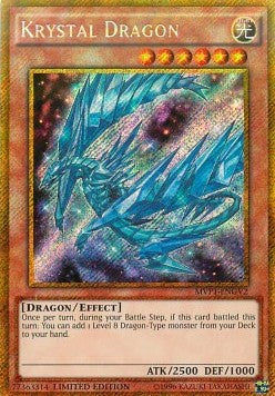 Krystal Dragon (V.1 - Gold Secret Rare)⁣ - The Dark Side of Dimensions Movie Pack⁣ (Gold Secret Rare)⁣ [GV2]
