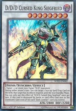 D/D/D Cursed King Siegfried⁣ - Structure Deck: Pendulum Domination⁣ (Super Rare)⁣ [042]