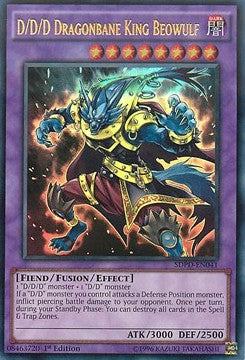 D/D/D Dragonbane King Beowulf⁣ - Structure Deck: Pendulum Domination⁣ (Ultra Rare)⁣ [041]