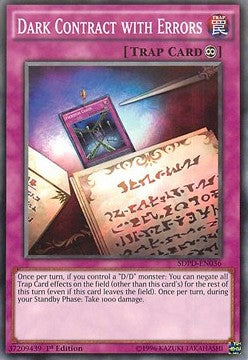 Dark Contract with Errors⁣ - Structure Deck: Pendulum Domination⁣ (Common)⁣ [036]