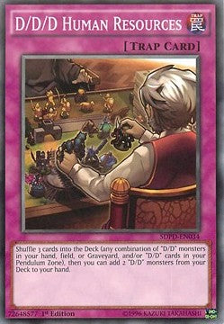 D/D/D Human Resources⁣ - Structure Deck: Pendulum Domination⁣ (Common)⁣ [034]